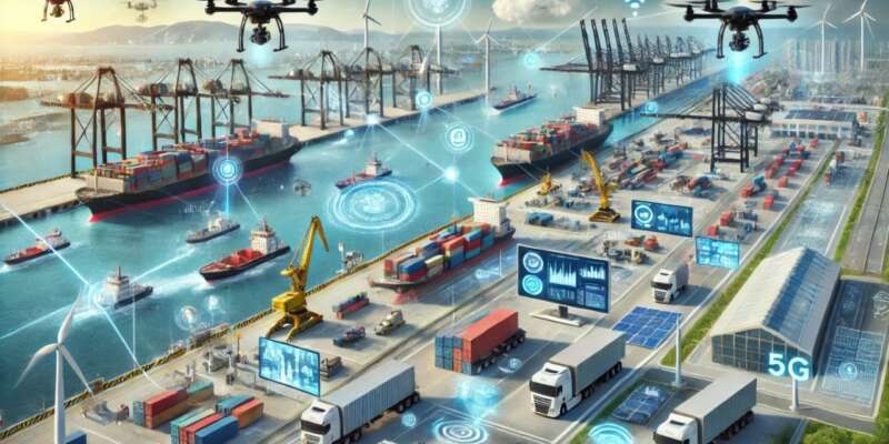 Smart port, Green port